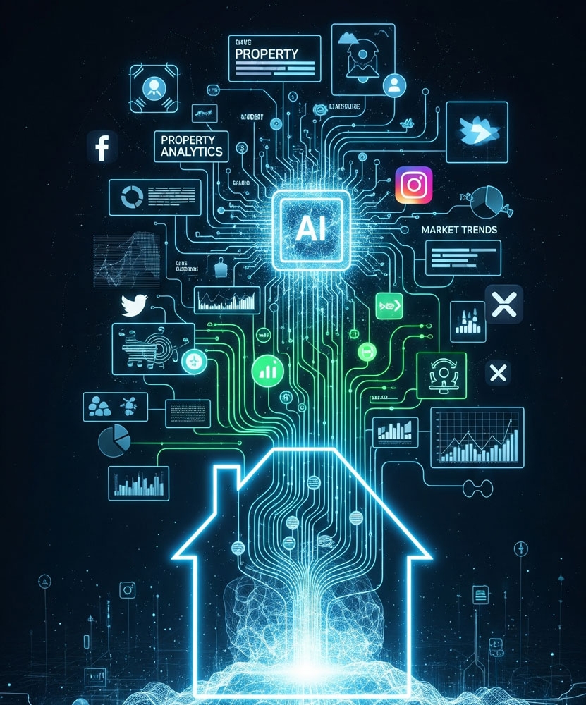 Marketing e Conteúdo Imobiliário Automatizado com IA